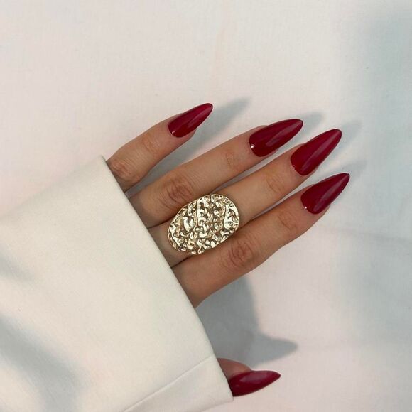 Source Unknown Jewelry - Luxurious Vintage Inspired Gold Ring